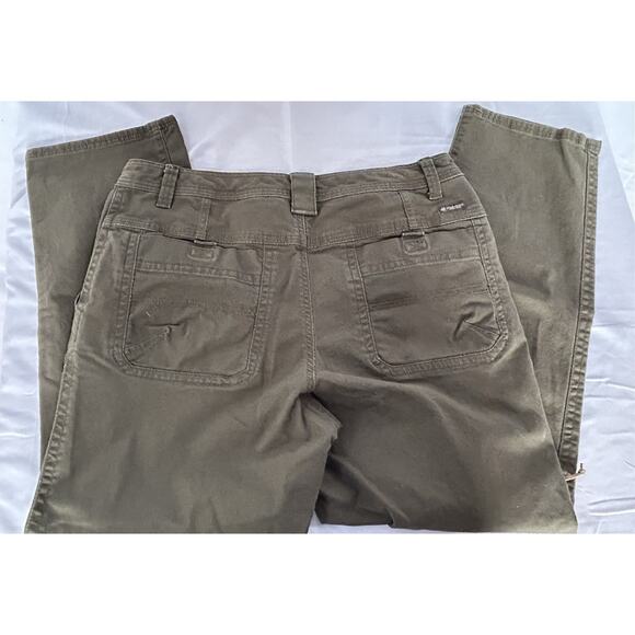 Legendary Outfitters Pants Men' 36X30 Green Canvas Cargo Utility Hiking Work - Picture 9 of 12